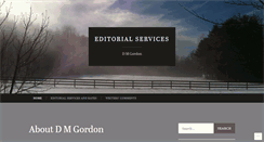 Desktop Screenshot of dmgordoneditorial.com