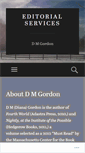Mobile Screenshot of dmgordoneditorial.com